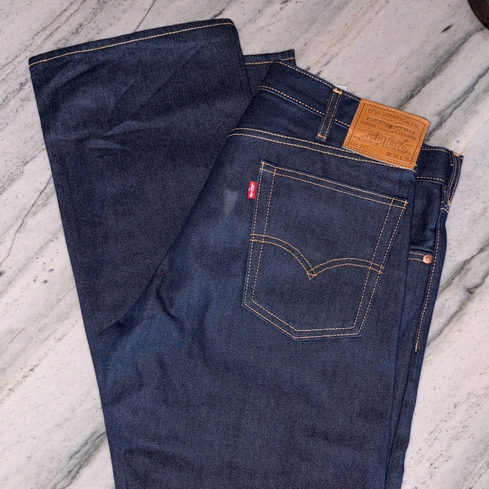 Levi's Men's Deep Blue 517 Jeans